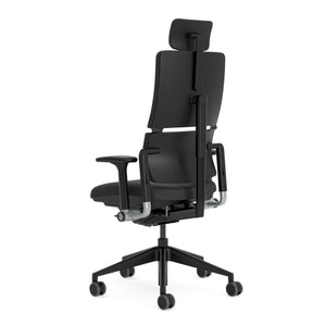 With headrest / Fame Black 8004