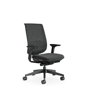 Without headrest / Air Mesh Black AR02/Fame Black 60999