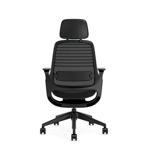 With headrest / 3D Microknit Black 5T21/Fame Black 8004