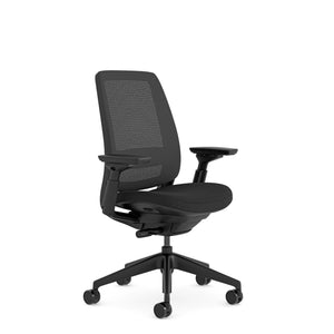 Without headrest / 3D Microknit Black 5T21/Fame Black 8004
