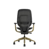 Without headrest / Intermix Black KR08+Matte Brass 4B22