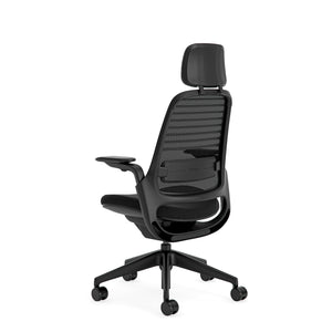 With headrest / 3D Microknit Black 5T21/Fame Black 8004