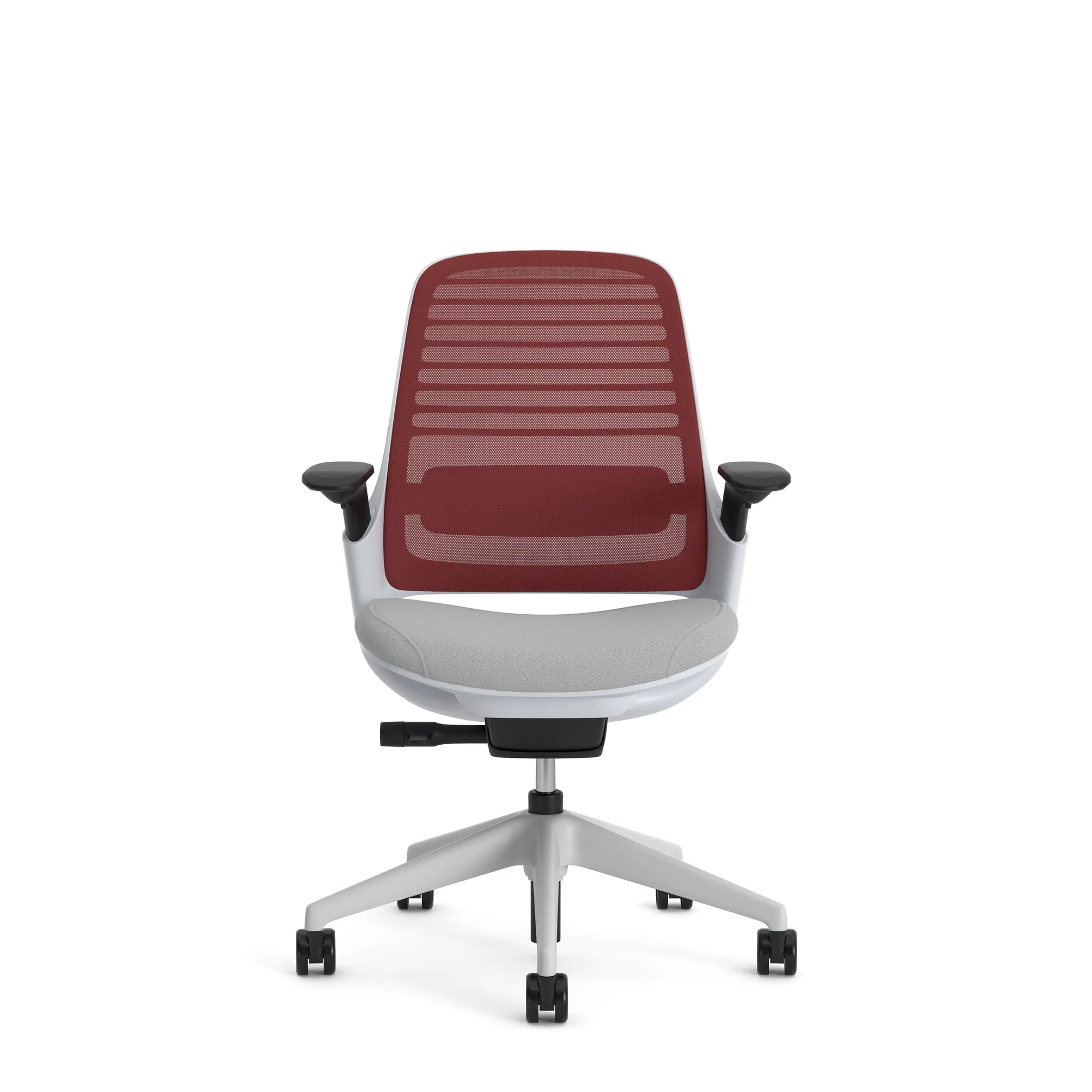 Without headrest / 3D Microknit Scarlet 5T24/Gaja Pearl Grey 2027