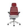 Without headrest / 3D Microknit Scarlet 5T24/Gaja Pearl Grey 2027