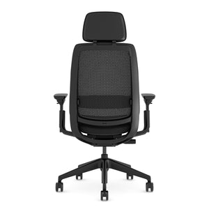 With headrest / 3D Microknit Black 5T21/Fame Black 8004