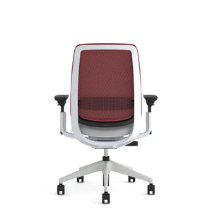 Without headrest / 3D Microknit Scarlet 5T24/Gaja Pearl Grey 2027